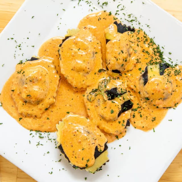 Lobster Ravioli.