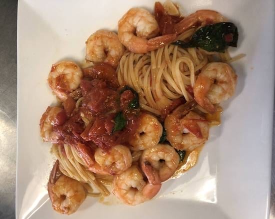 Shrimp Spaghetti.